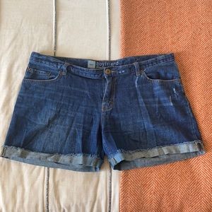 Target Mossimo Boyfriend Premium Denim Jean Short